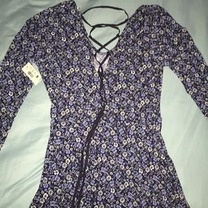 Long Sleeve Floral Dress